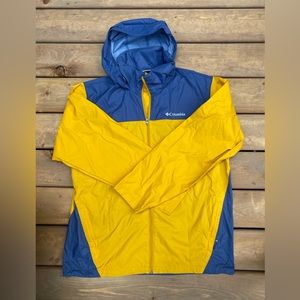 Columbia rain jacket size large